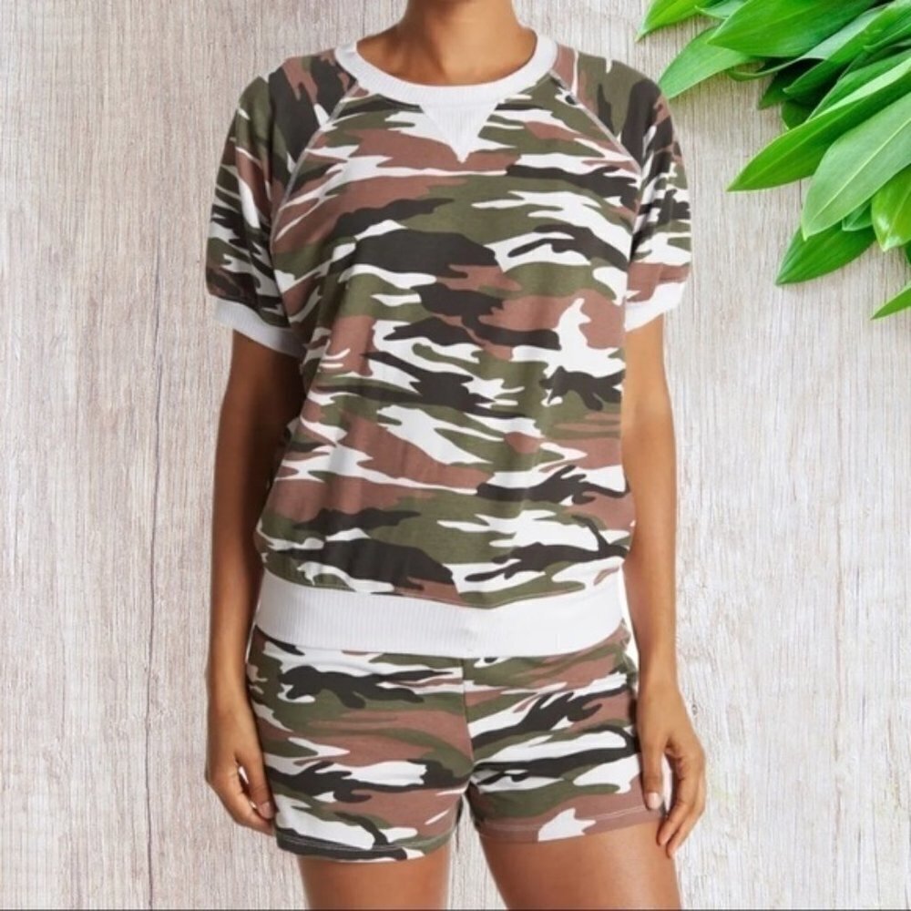 Theo & Spence Taco Ship Short Sleeve Pajama T-Shirt Medium